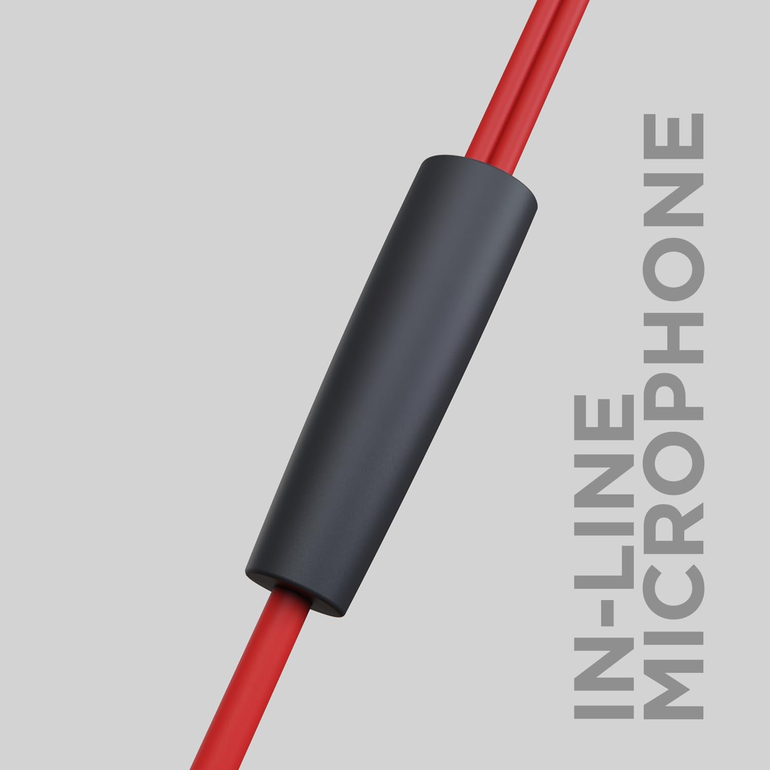 Boat BassHeads 100 in-Ear Headphones with Mic (Black)