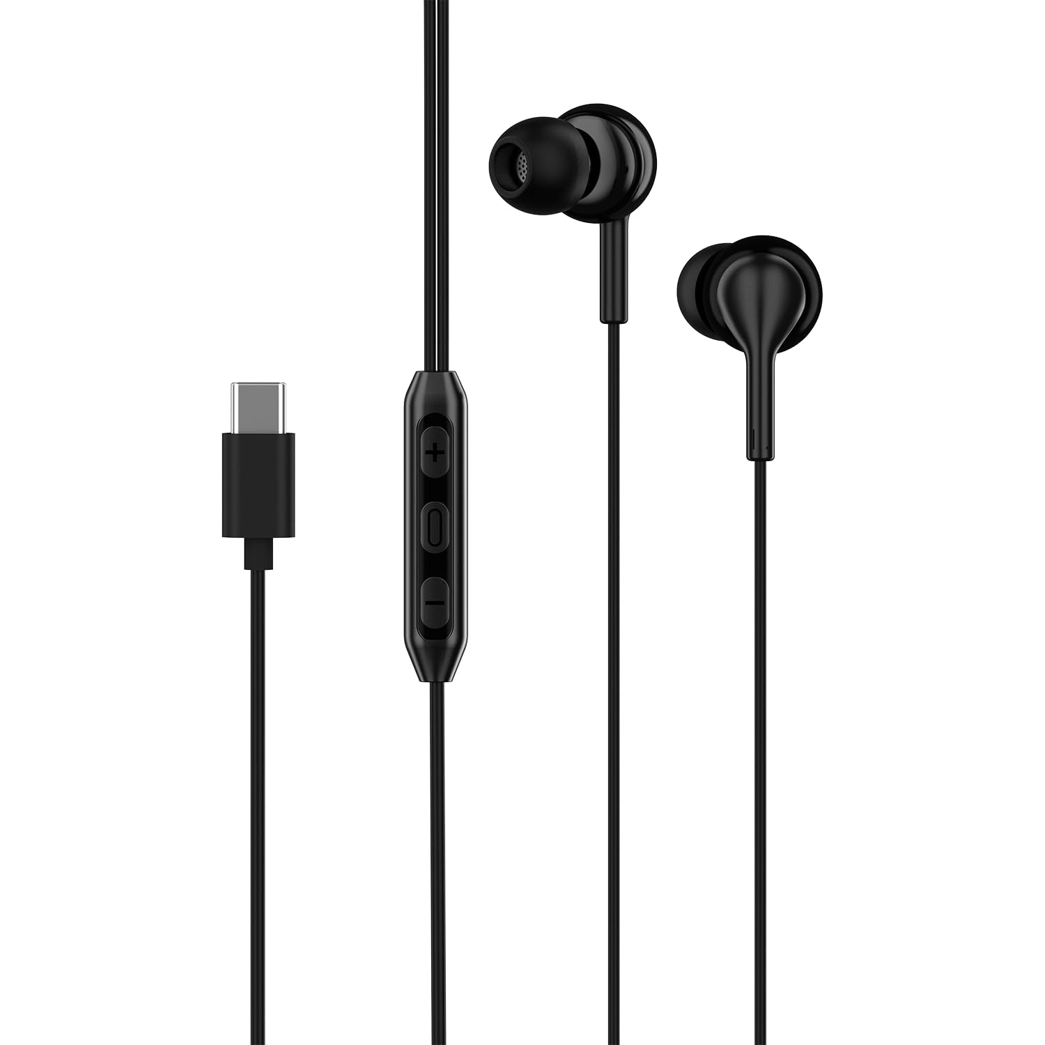 Boat BassHeads 100 in-Ear Headphones with Mic (Black)