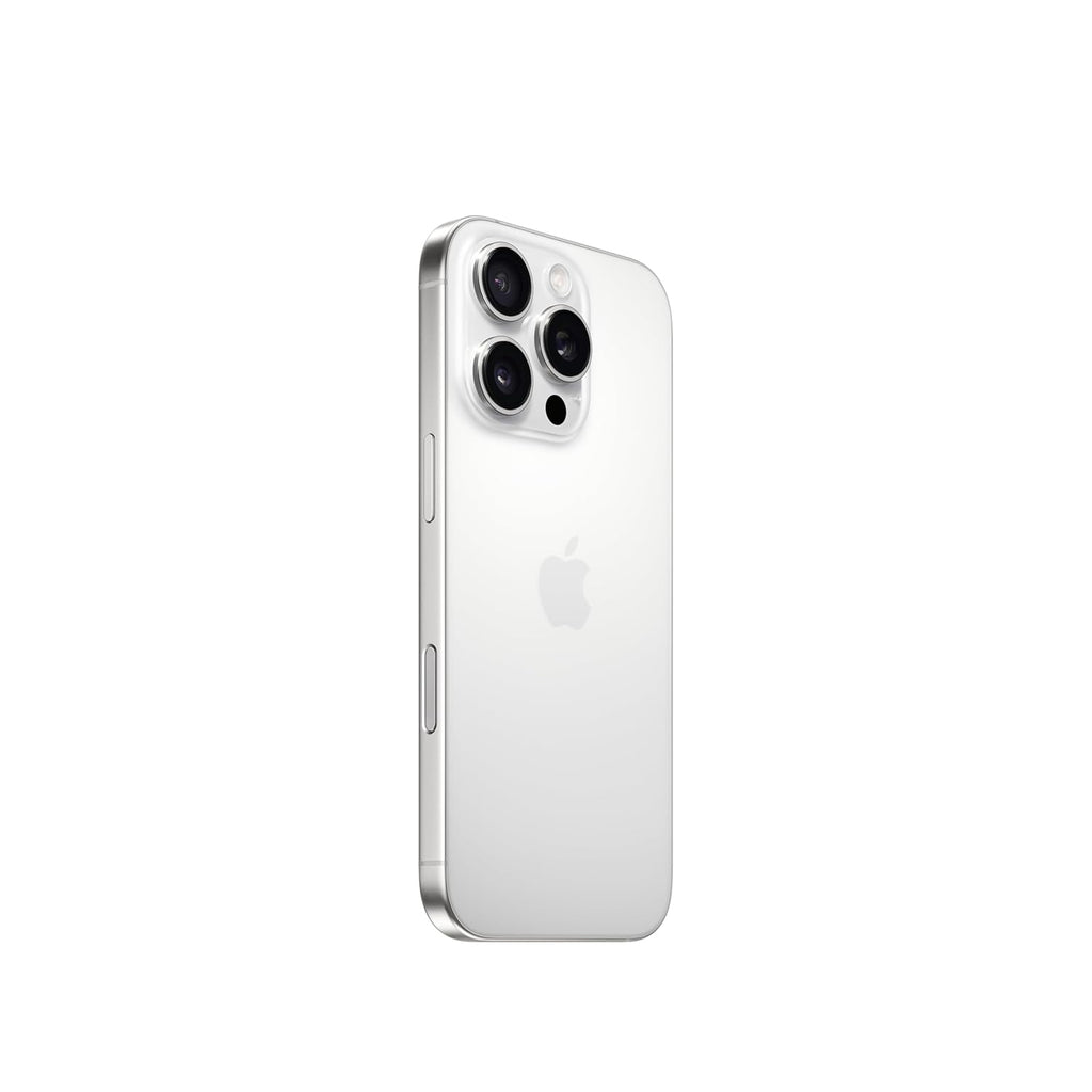 iPhone 16 Pro 256 GB: 5G Mobile Phone with Camera Control, 4K 120 fps Dolby Vision and a Huge Leap in Battery Life. Works with AirPods; White Titanium