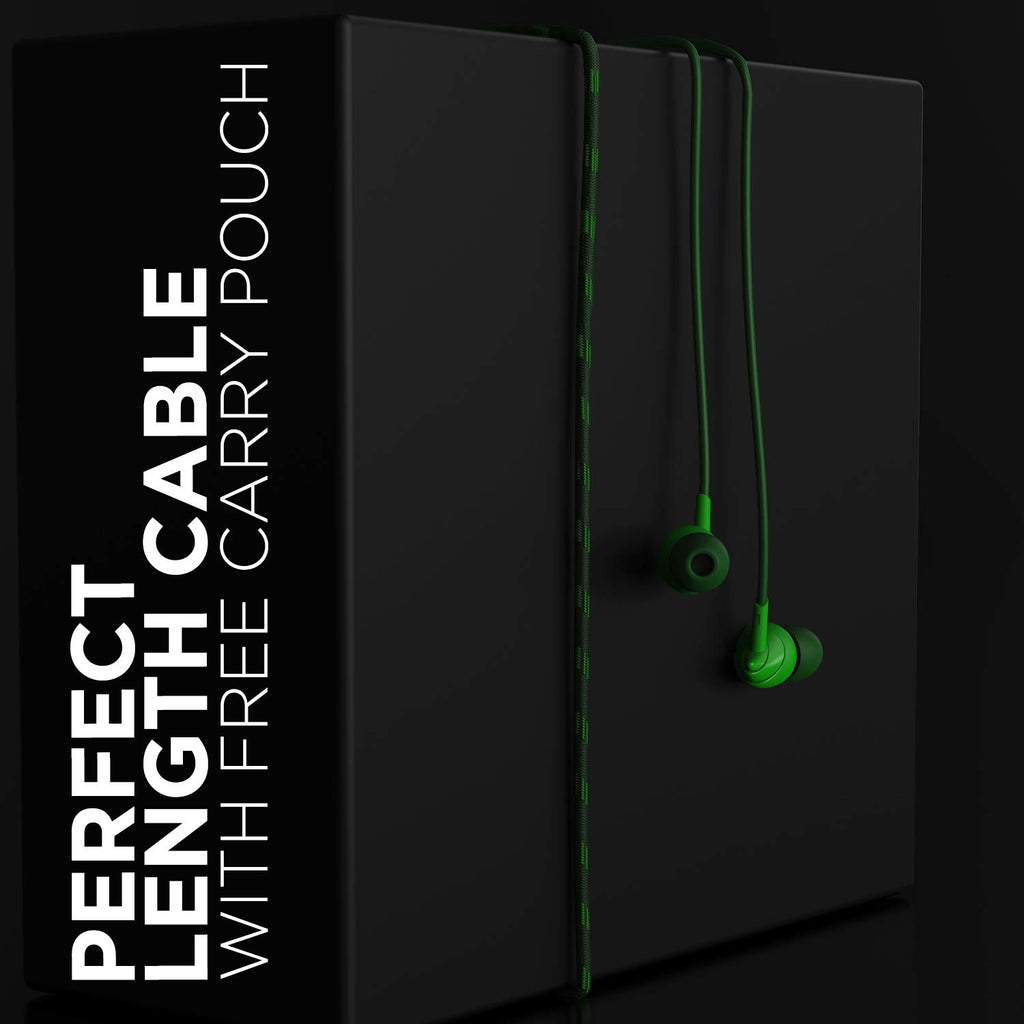 Boat BassHeads 100 in-Ear Headphones with Mic (Black)