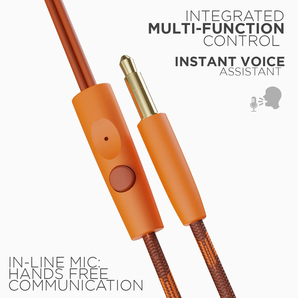 Boat BassHeads 100 in-Ear Headphones with Mic (Black)