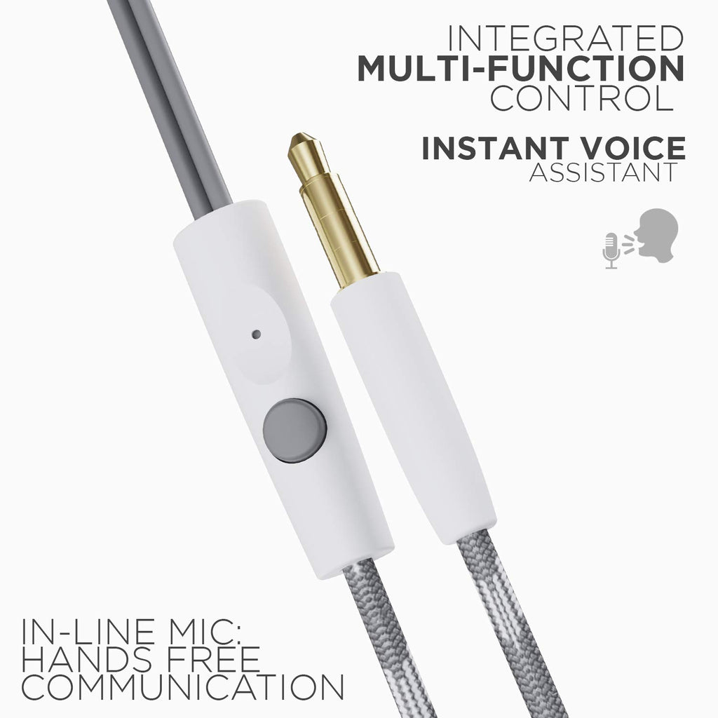 Boat BassHeads 100 in-Ear Headphones with Mic (Black)