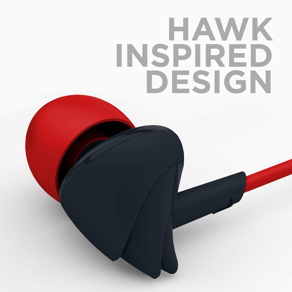 Boat BassHeads 100 in-Ear Headphones with Mic (Black)