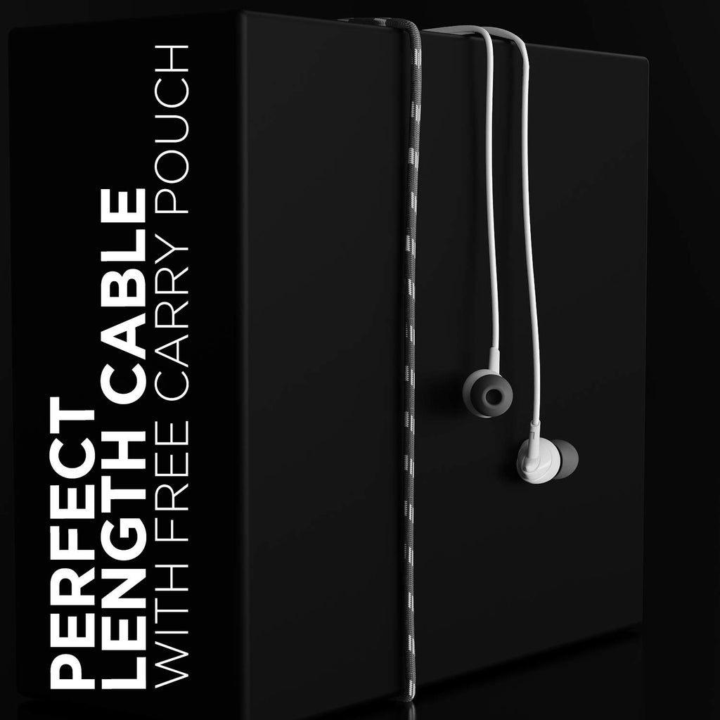 Boat BassHeads 100 in-Ear Headphones with Mic (Black)