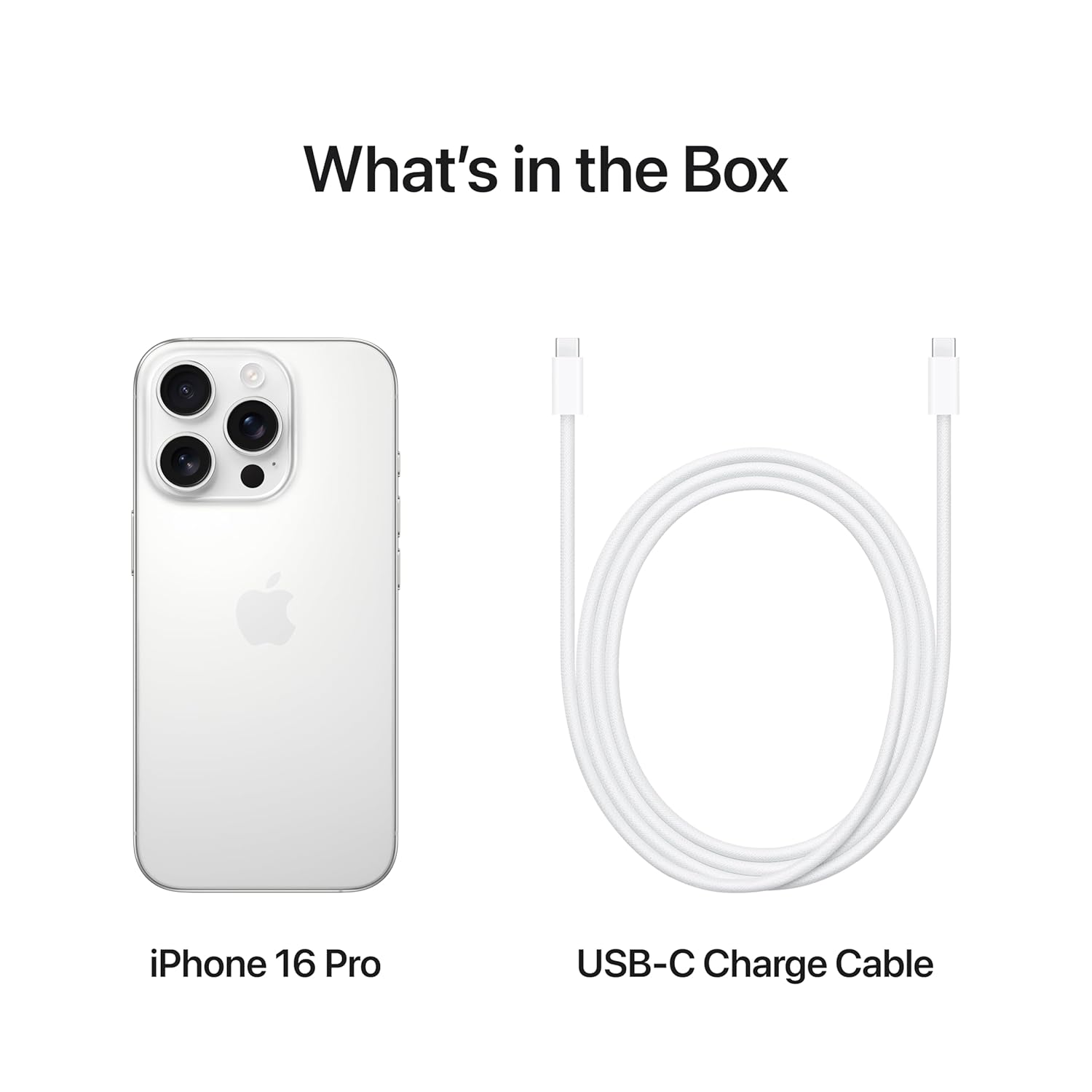 iPhone 16 Pro 256 GB: 5G Mobile Phone with Camera Control, 4K 120 fps Dolby Vision and a Huge Leap in Battery Life. Works with AirPods; White Titanium