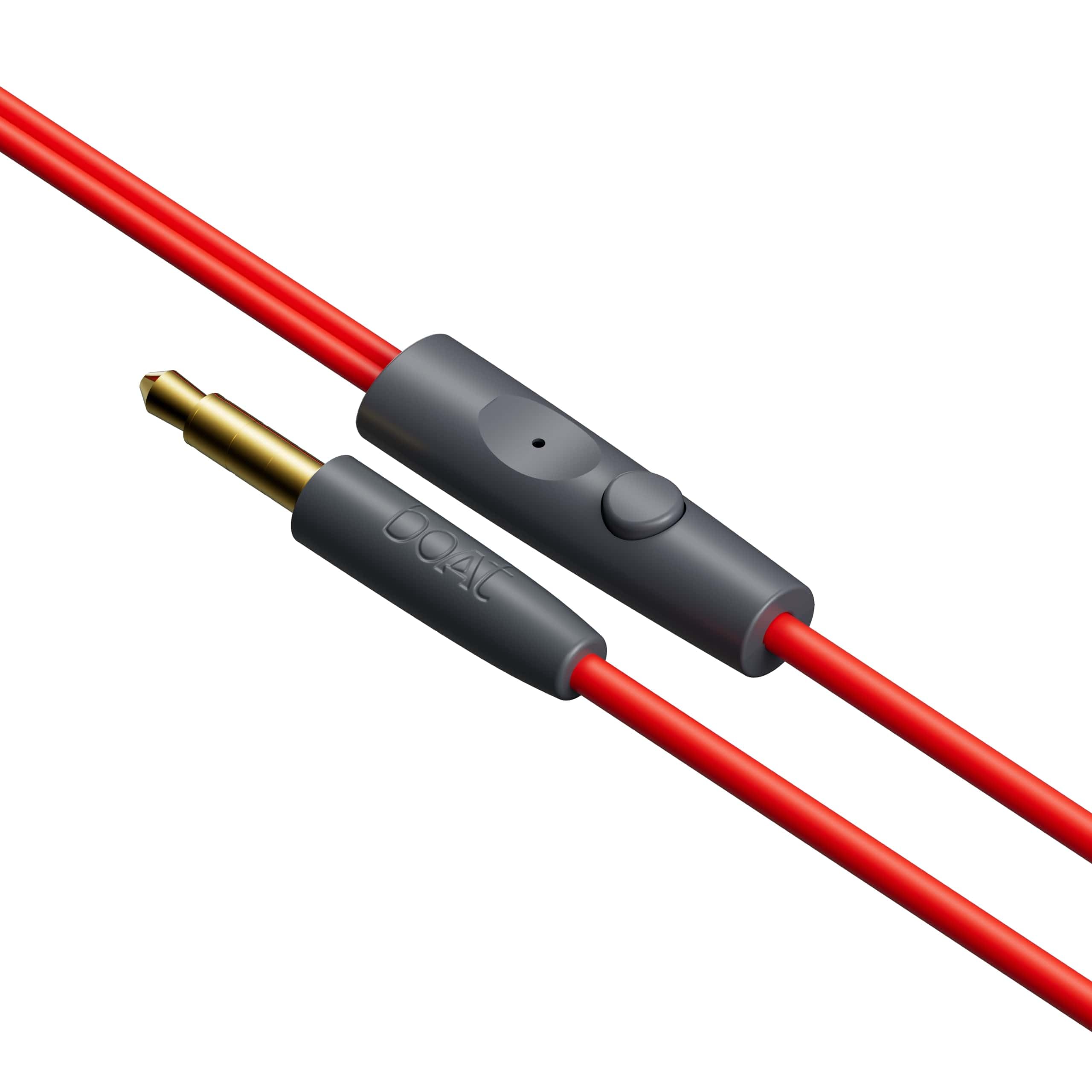 Boat BassHeads 100 in-Ear Headphones with Mic (Black)