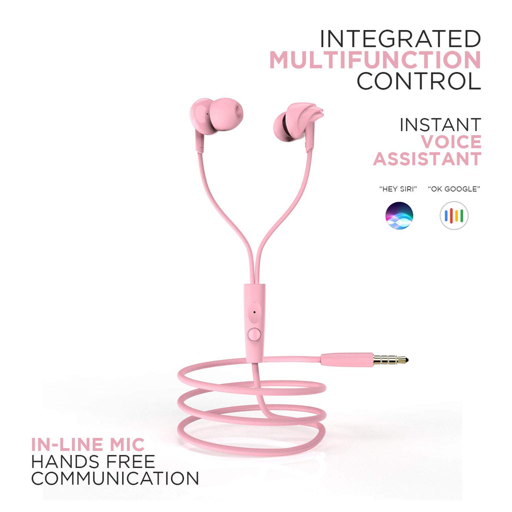 Boat BassHeads 100 in-Ear Headphones with Mic (Black)