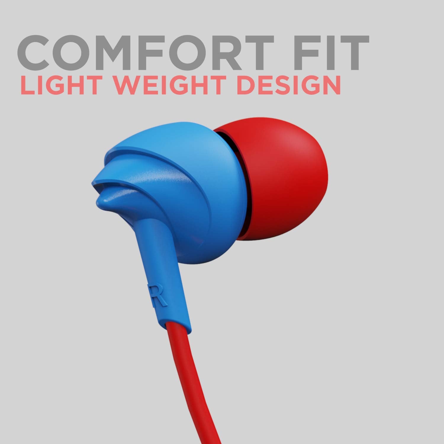 Boat BassHeads 100 in-Ear Headphones with Mic (Black)