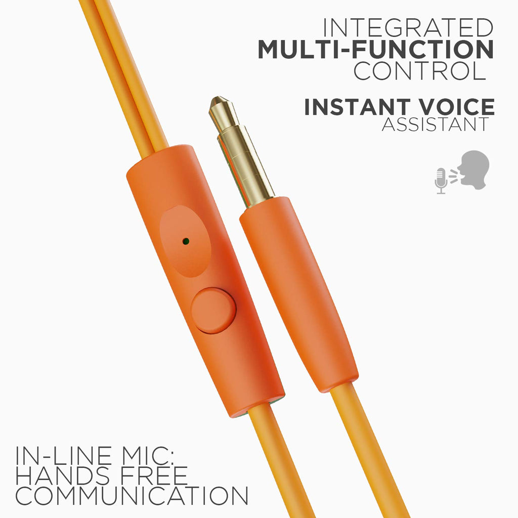 Boat BassHeads 100 in-Ear Headphones with Mic (Black)