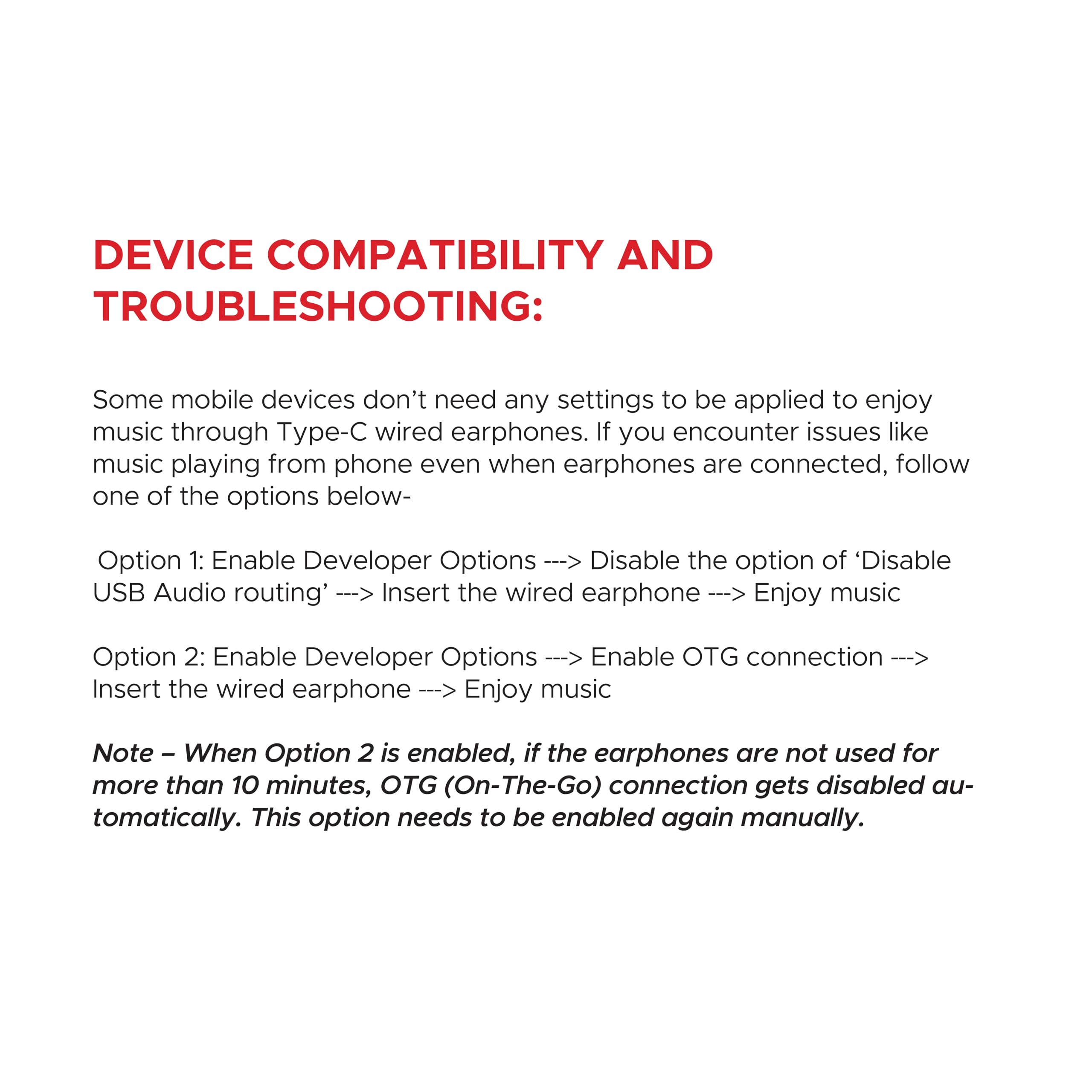 Boat BassHeads 100 in-Ear Headphones with Mic (Black)