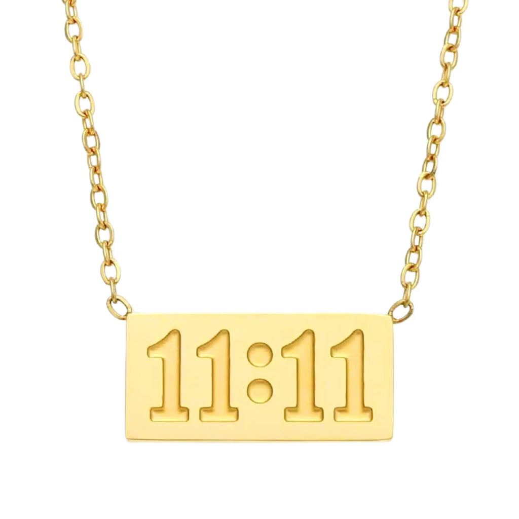 1111 Angel Number Necklace-soristyle-0